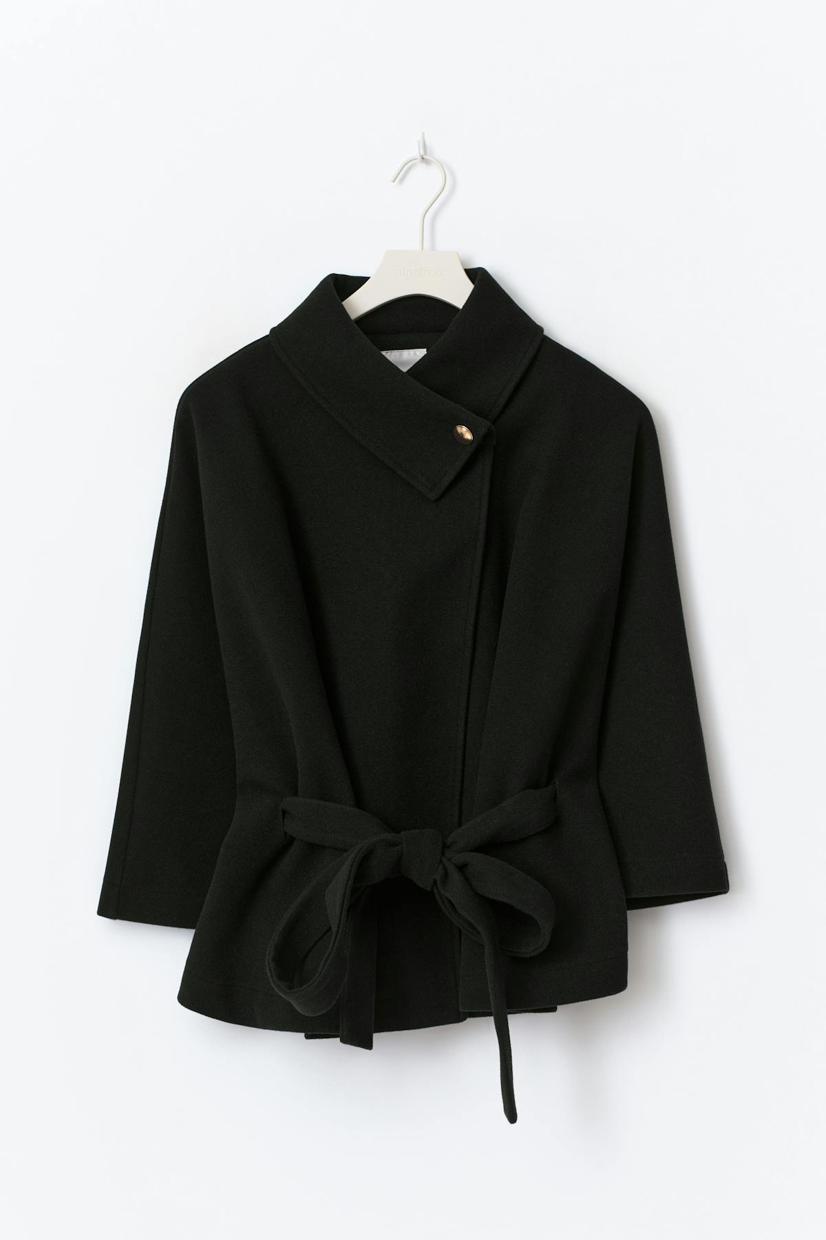 14+ belted cape - Bleu marine