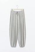 Balloon loungewear trousers - Grey melange
