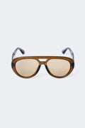 Bold aviator sunglasses