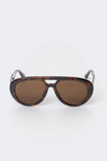 Bold aviator sunglasses