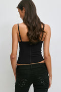 14+ lace corset top - Noir