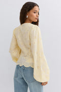 Balloon sleeve blouse - Rose