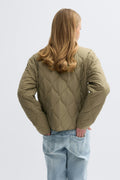 Y quilted jacket - Vert