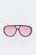 Bold aviator sunglasses