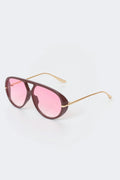 Bold aviator sunglasses