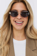 Rimless sunglasses