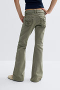 Y one knee destroy jeans - Bleu clair