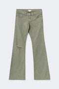 Y one knee destroy jeans - Bleu clair