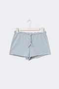 Drawstring shorts - Orchid stripe