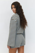 Drawstring shorts - Falcon stripe