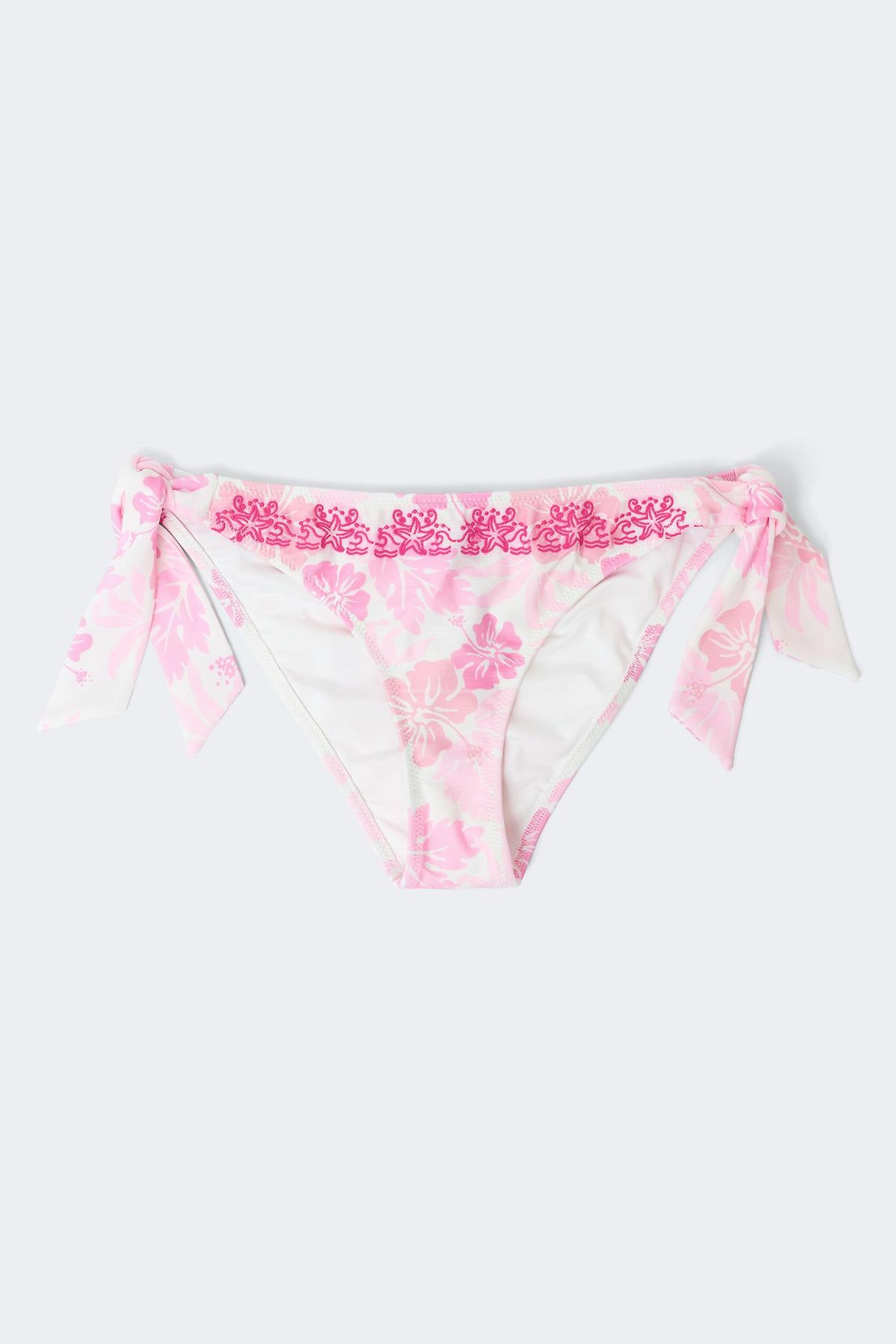 14+ paloma cheeky bikini bottom - Pink bahama blizz