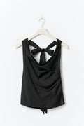14+ halterneck top - Noir