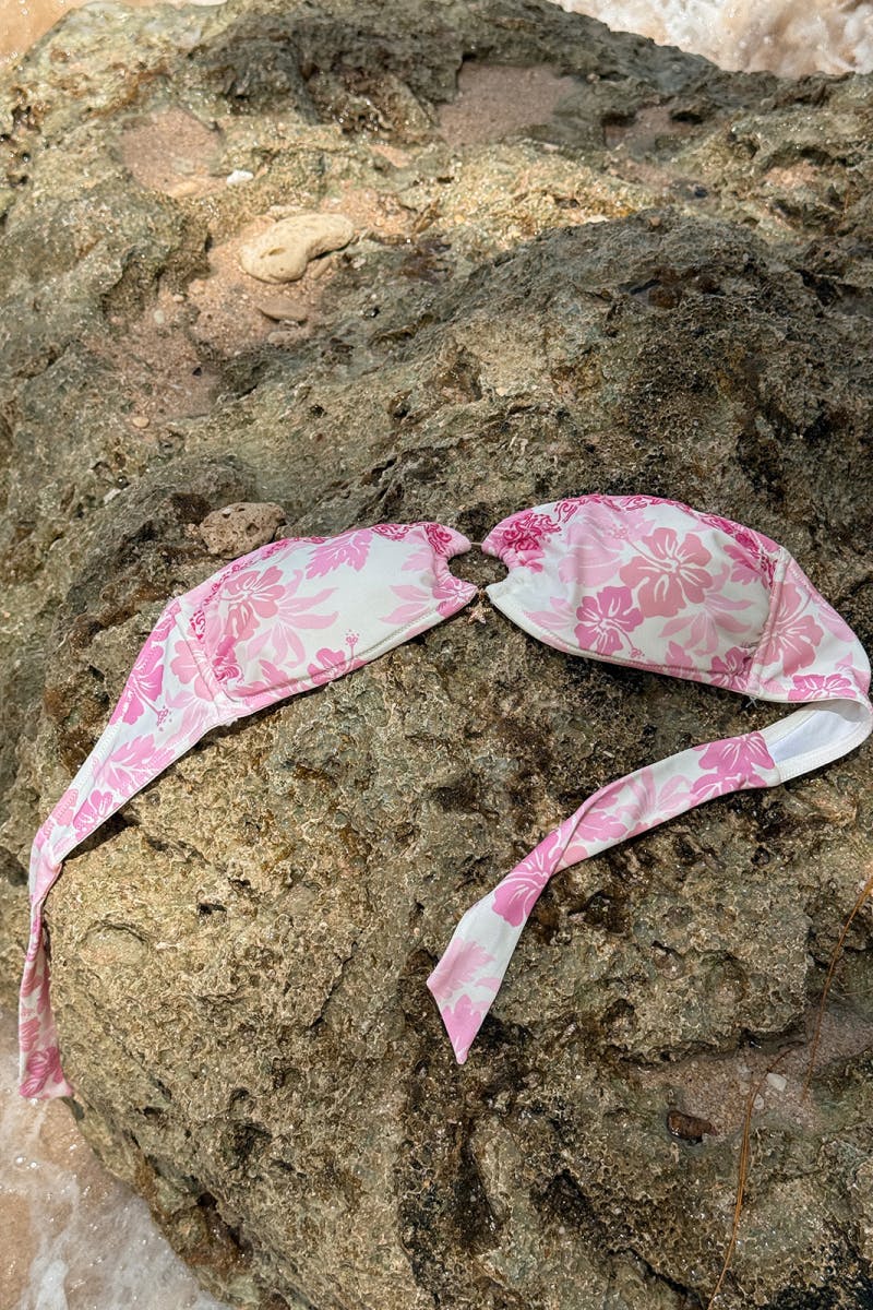 14+ pearl bikini top - Pink izla