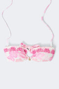 14+ pearl bikini top - Pink izla