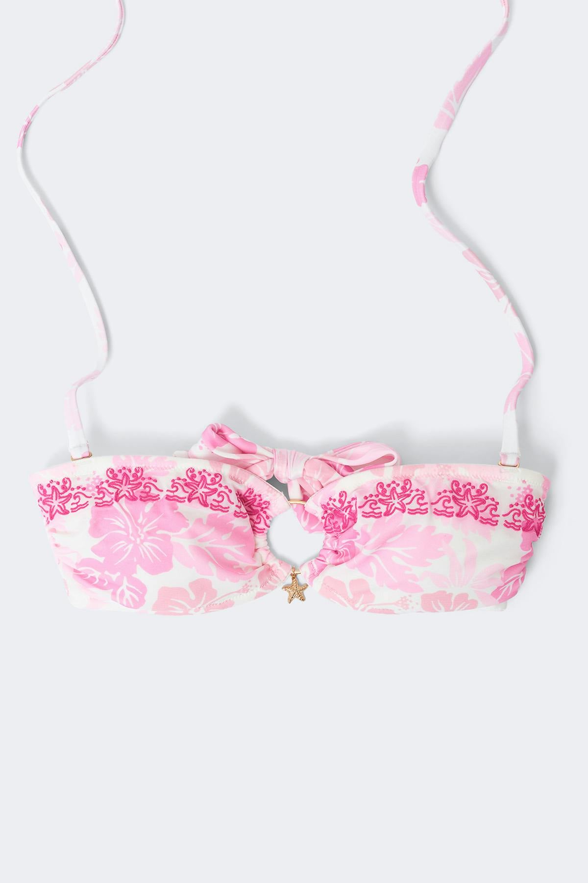 14+ pearl bikini top - Pink izla