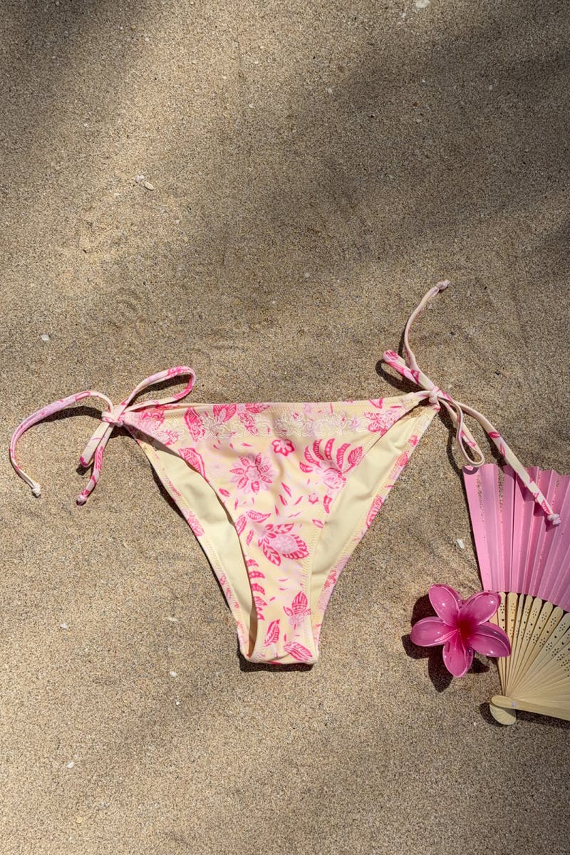 14+ paloma cheeky bikini bottom - Blue belize