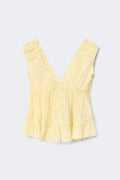 14+ sol blouse - Yellow dot