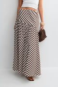 Dropped waist skirt - Blanc cassé