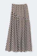 Dropped waist skirt - Blanc cassé