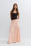 Dropped waist skirt - Blanc