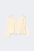 Y heart shape blouse - Afterglow