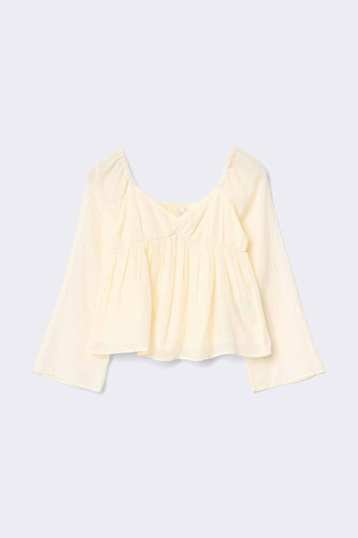 Y heart shape blouse - Afterglow