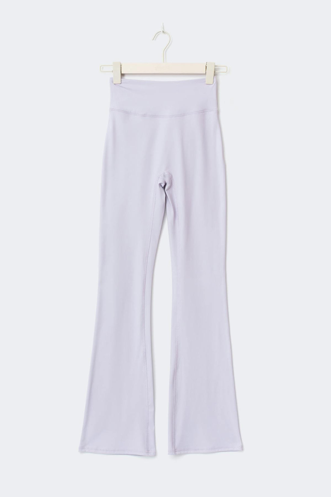 Tall ruched flare yoga tights - Dusty purple