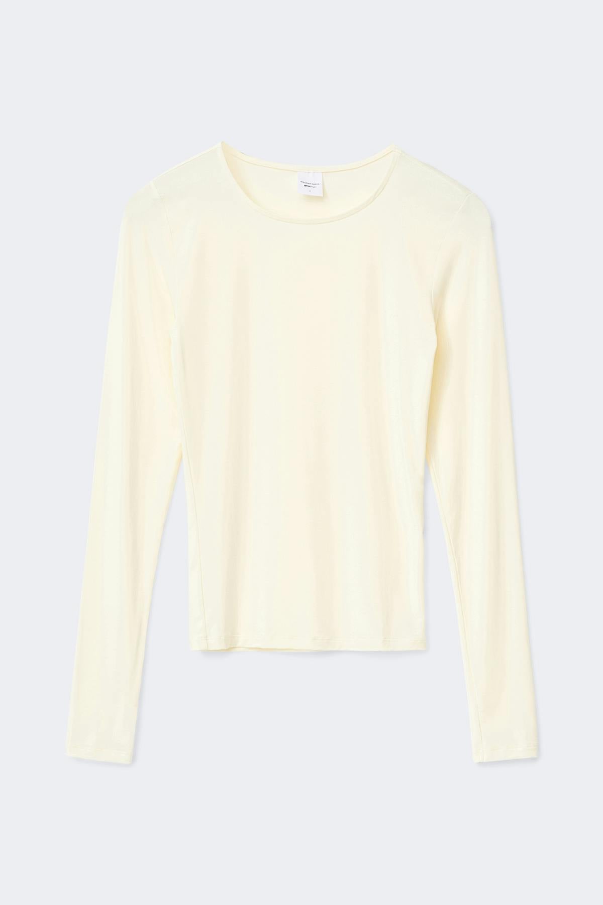 Slim fit long sleeve top - Afterglow