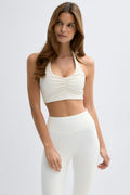 Yoga halterneck top - Noir