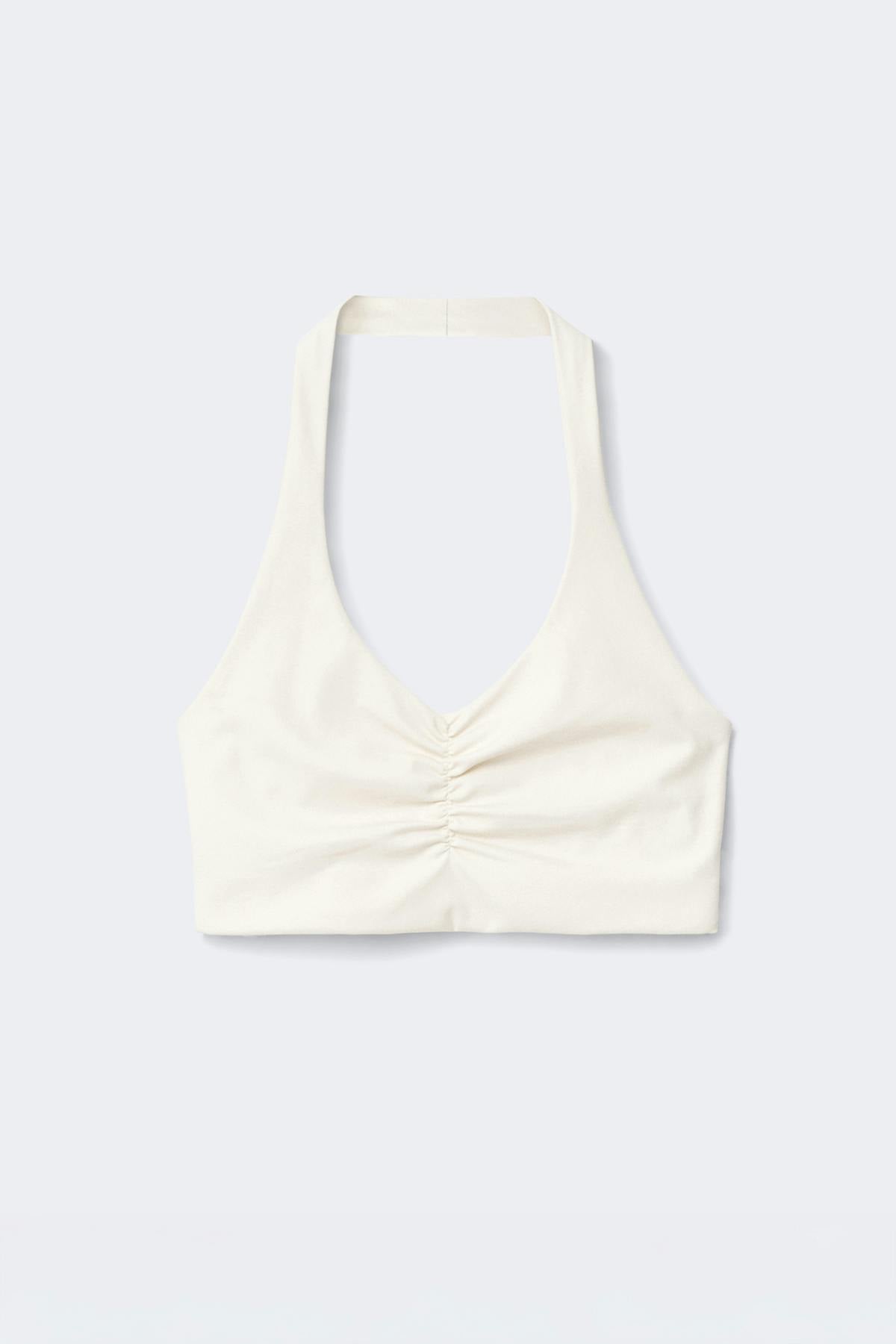 Yoga halterneck top - Noir