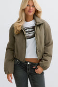 14+ bomber jacket - Vert