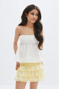 Y frill skirt - Afterglow