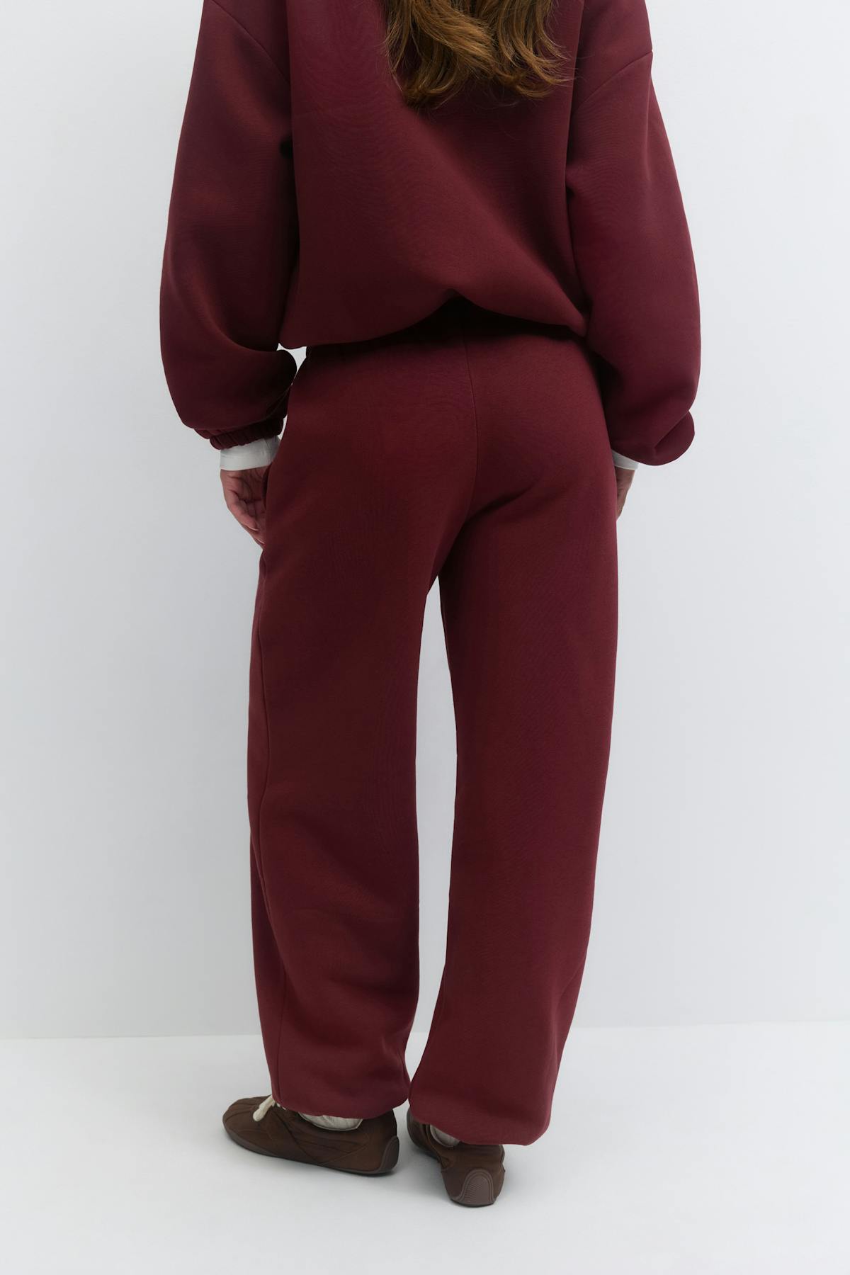 Soft sport sweatpants - Bordeaux