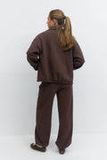 Soft sport sweatpants - Seal brown
