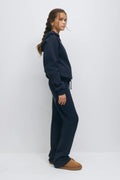 Y printed low sweatpants - Navy/print
