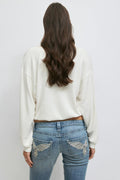14+ lace sweater - Gardenia
