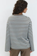 Stripe long sleeve tee - Falcon stripe