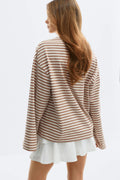 Stripe long sleeve tee - Trooper
