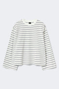 Stripe long sleeve tee - Yellow stripe