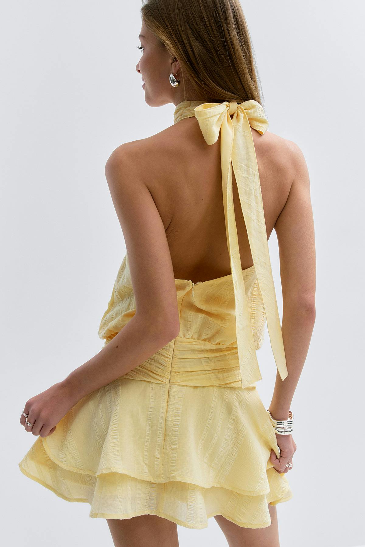 14+ halterneck dress - Flan