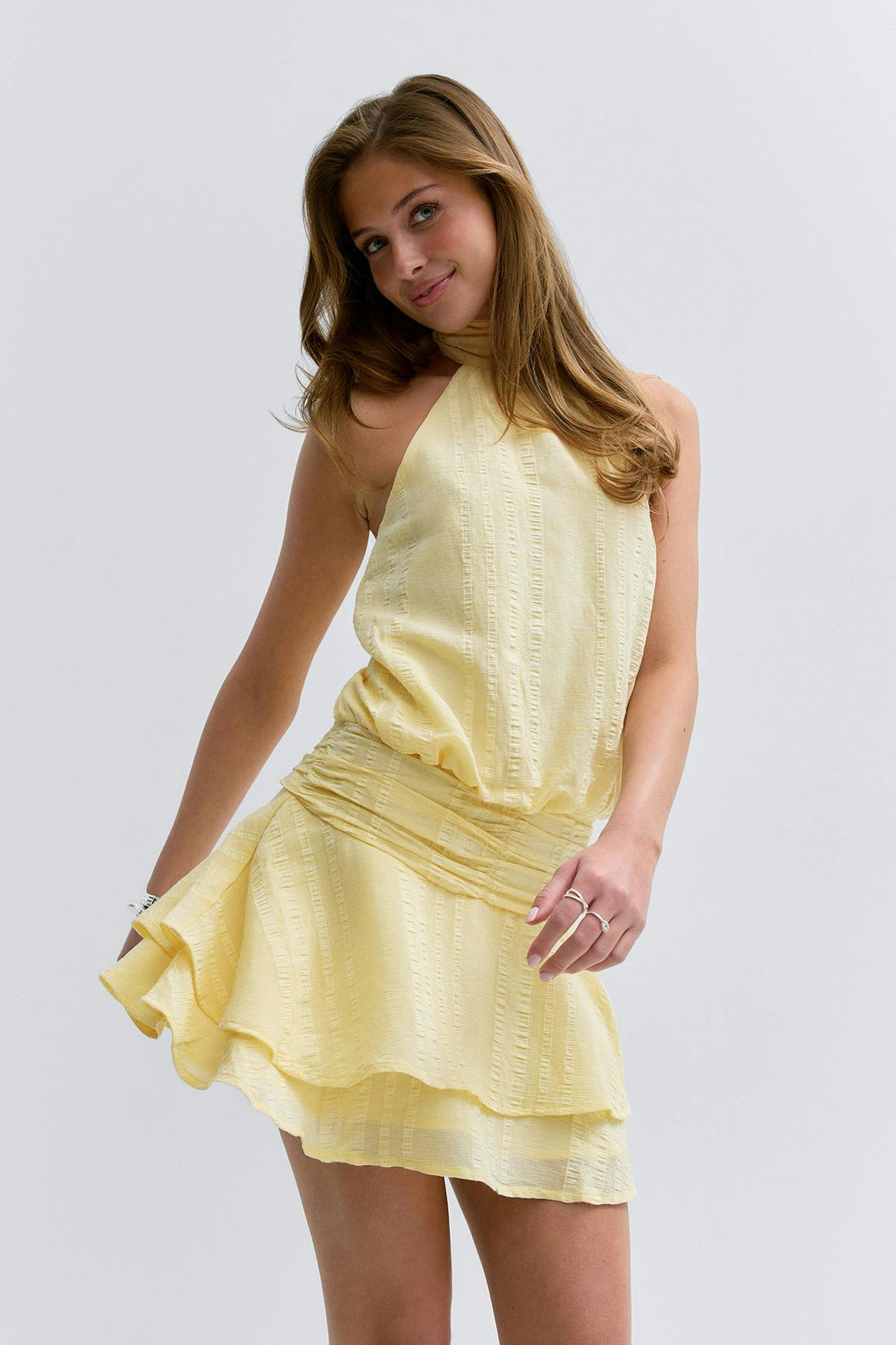 14+ halterneck dress - Flan