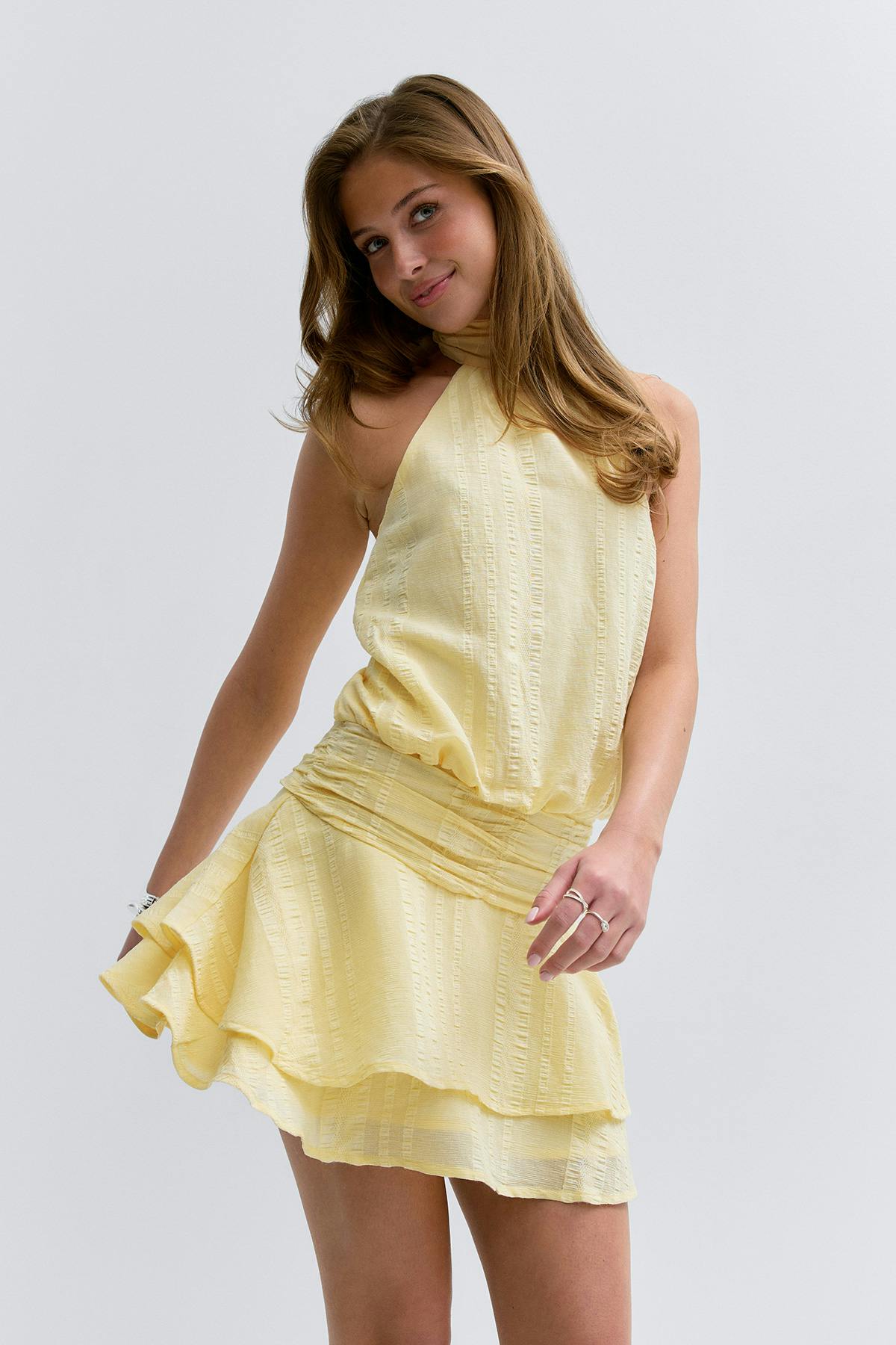 14+ halterneck dress - Flan