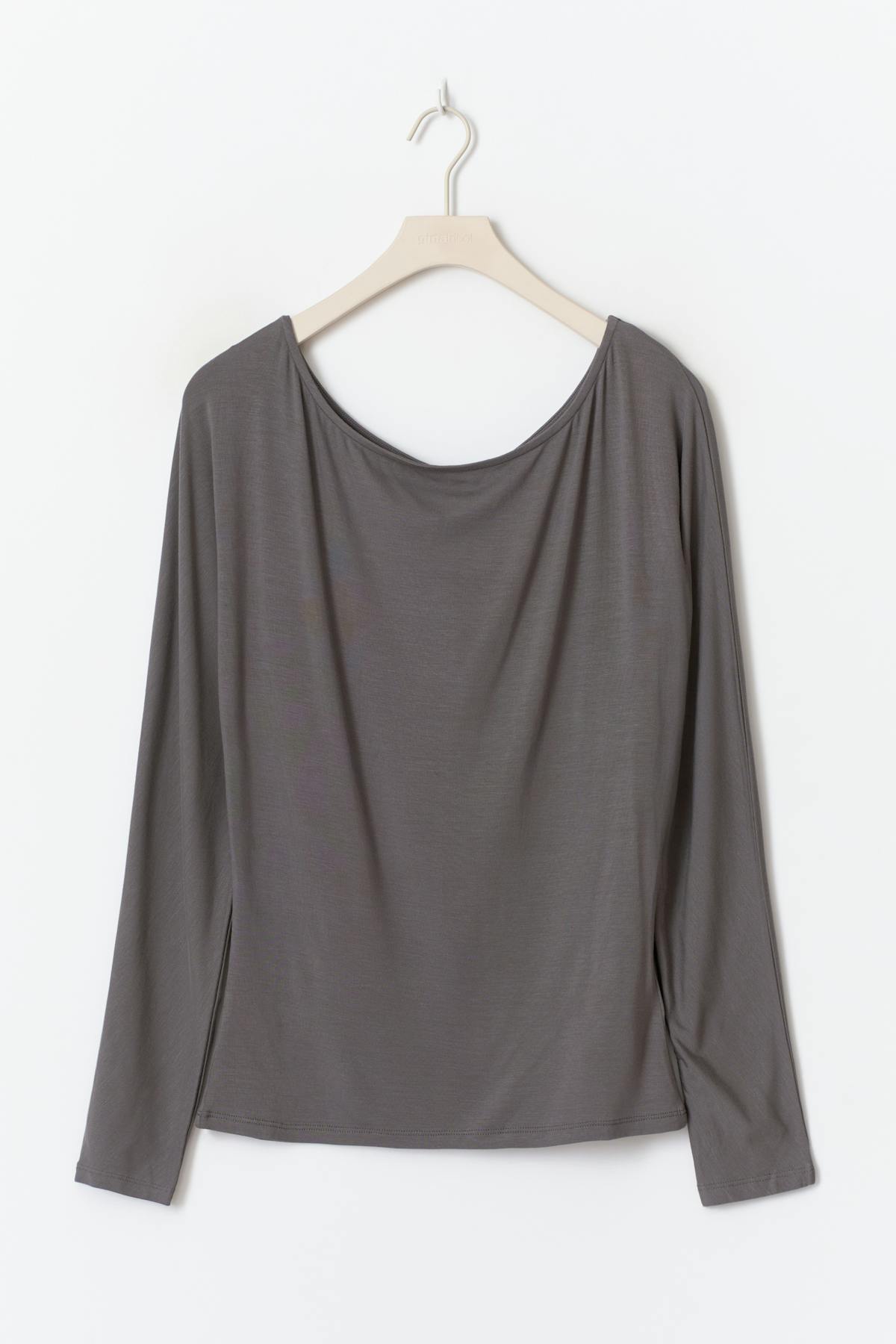 Soft slouchy loungewear top - Stone