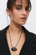 Long necklace - Noir