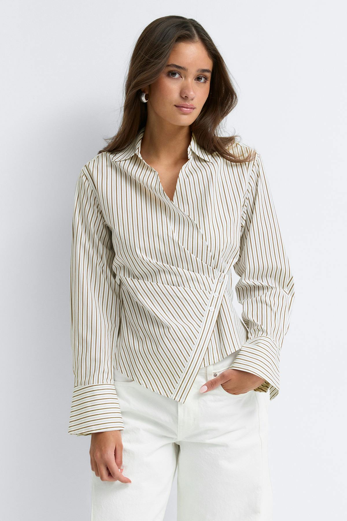 Wrap shirt - Blanc