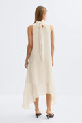 Flowy scarf dress - Creme