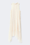 Flowy scarf dress - Creme