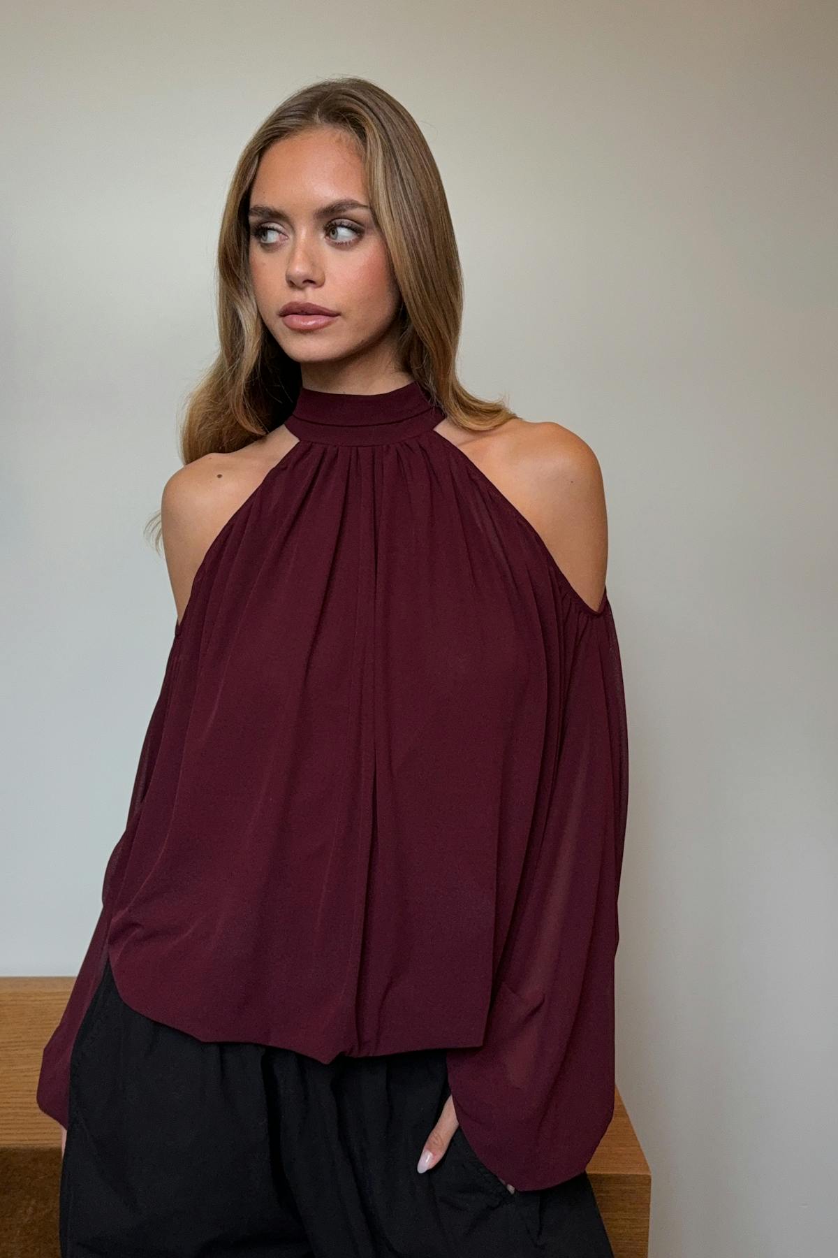 Boho blouse - Blanc cassé