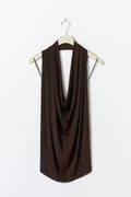 Waterfall top - Chocolate plum
