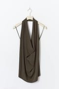 Waterfall top - Vert foncé